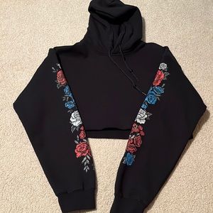 Crop sweater size: medium